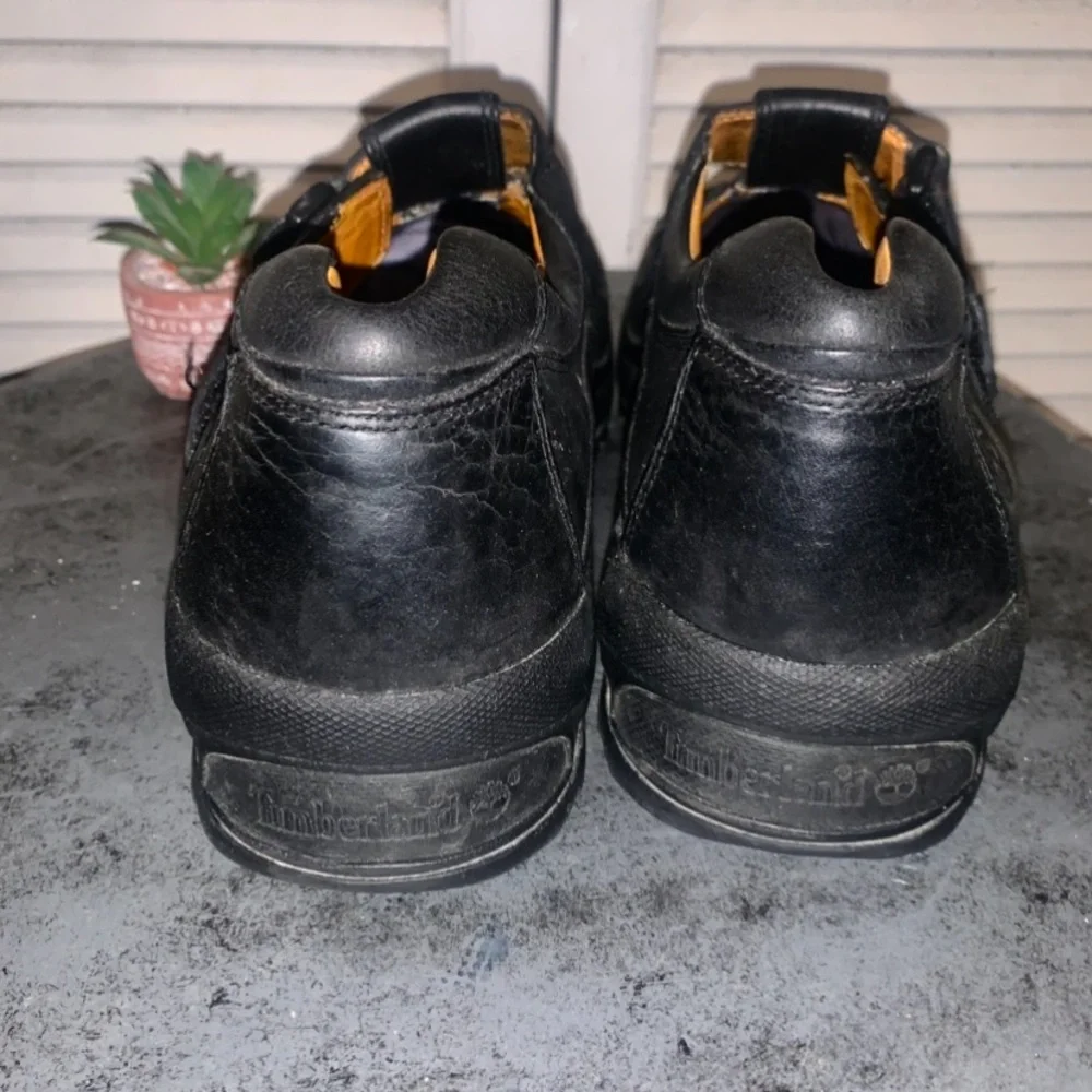 Timberland Altamont Fisherman leather sandals for Men in black 10 1/2
